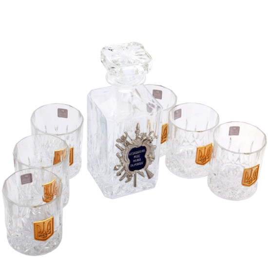 Подарунковий набір для віскі "Козацькому роду нема переводу"