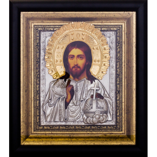 Ікона "Спаситель і Богородиця" Вінчальна пара