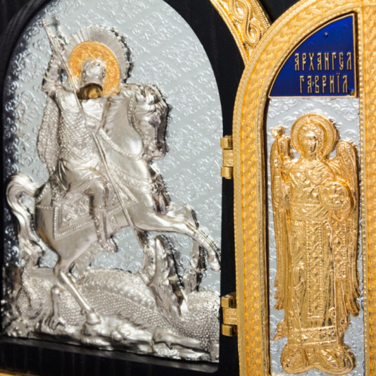 Складень "Святий Юрій Змієборець"