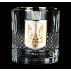 Набір "Тризуб", 6 келихів BOSS CRYSTAL