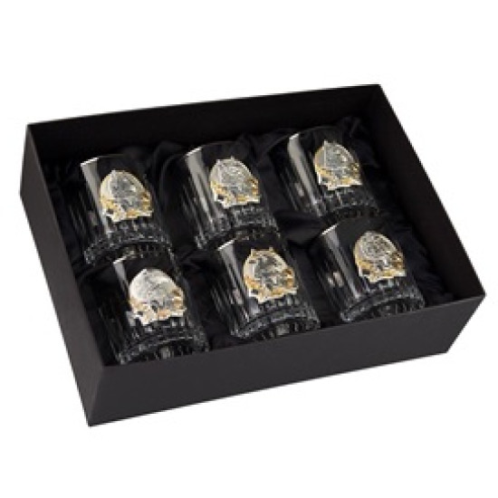 Набір "Сенатор", 6 келихів BOSS CRYSTAL