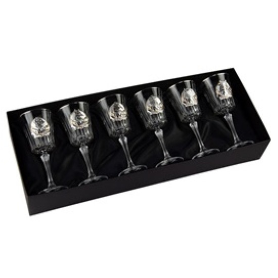 Набір "Сенатор", 6 келихів для вина BOSS CRYSTAL