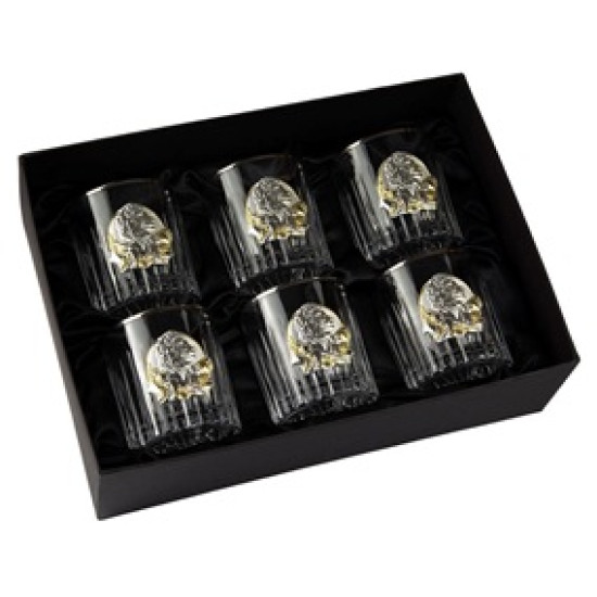 Набір "Директорський", 6 келихів BOSS CRYSTAL