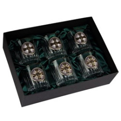 Набір "Генштаб ЗСУ", 6 келихів BOSS CRYSTAL