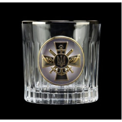 Набір "Генштаб ЗСУ", 6 келихів BOSS CRYSTAL