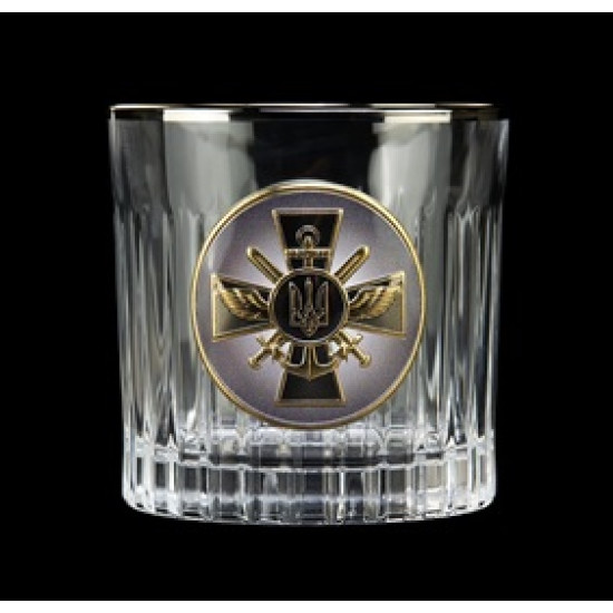 Набір "Генштаб ЗСУ", 6 келихів BOSS CRYSTAL