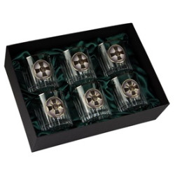 Набір "Сухопутні війська ЗСУ", 6 келихів BOSS CRYSTAL