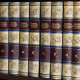 Бібліотека української літератури в 100 томах в дизайнерських шкіряних палітурках 