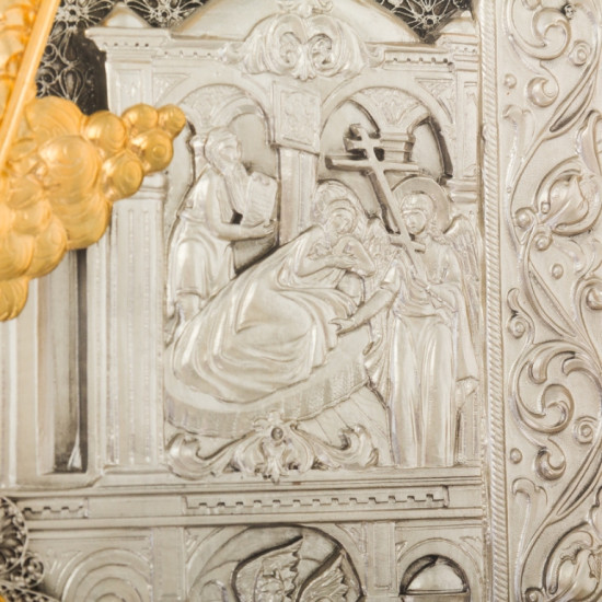 Ікона "Ангел Хранитель" у золотому багеті