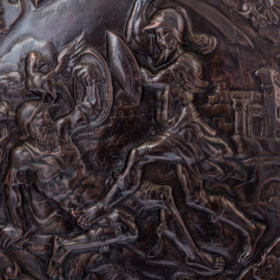 Щит із батальними сценами