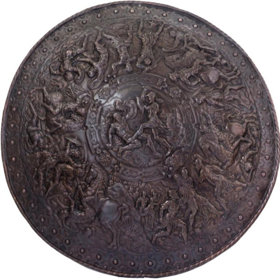 Щит із батальними сценами