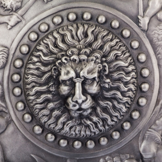 Щит рондаш із зображенням лева