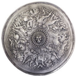 Щит рондаш із зображенням лева