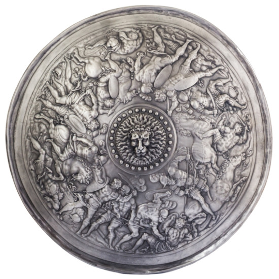 Щит рондаш із зображенням лева