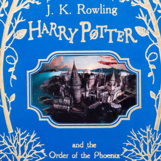 Подарункове видання "Harry Potter"  у 7 томах на англійській мові з металевим посрібленим декором