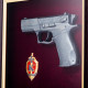 Сувенір "Пістолет Форт та емблема " У БКОЗ СБУ"