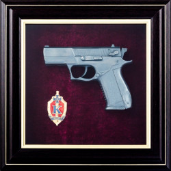 Сувенір "Пістолет Форт та емблема " У БКОЗ СБУ"