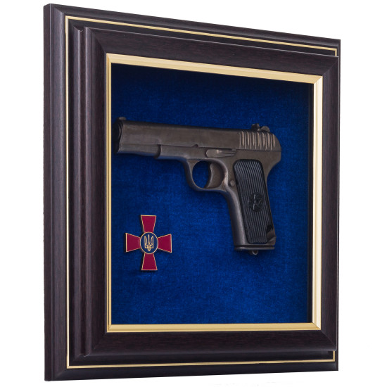 Сувенір "Пістолет ТТ з емблемою "Збройні сили України"