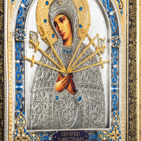 Ікона "Богородиця Семистрільна"