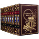 Бібліотека ерудита у 10 книгах з посрібленими накладками в емалях
