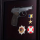 Сувенір "Пістолет Макарова та нагороди"