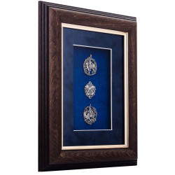 Подарунок "Скандинавські оберіги" (метал, сріблення)