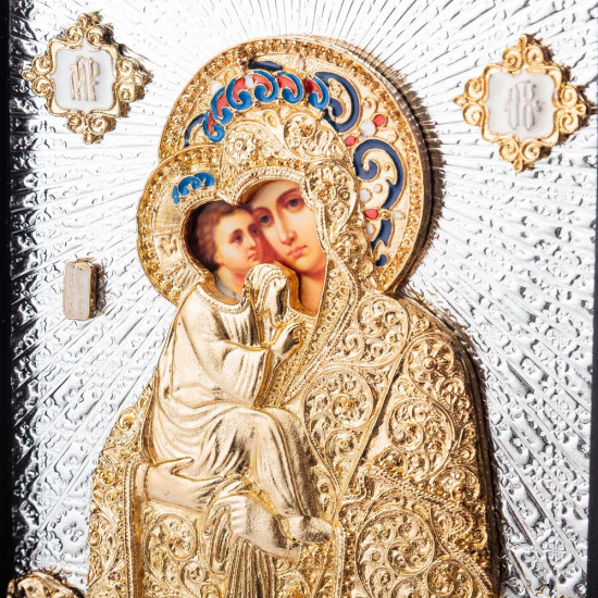 Складень "Богоматір Почаївська"