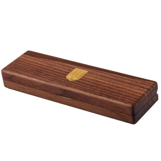 Подарунковий набір " Ручка з тризубом у футлярі"