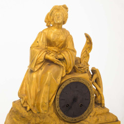 Колекційний камінний годинник. Франція, XIX ст.