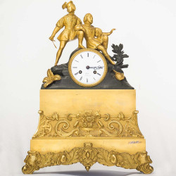 Колекційний камінний годинник. Франція, XIX ст.