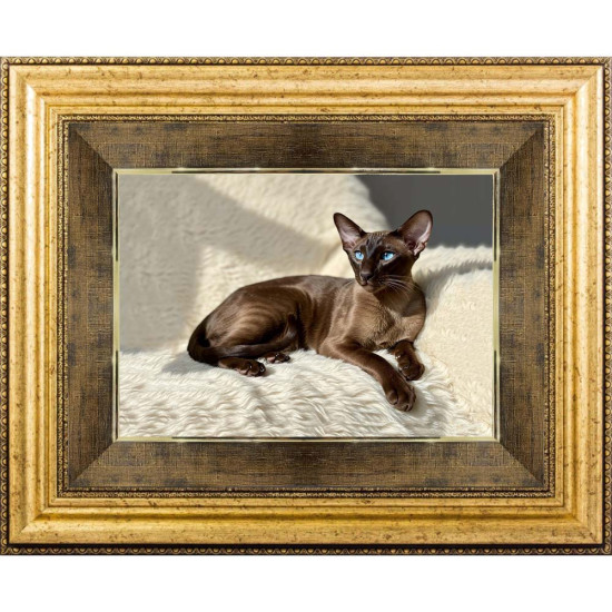 Картина на металі  "Кіт"