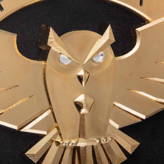 Подарунок "Воєнна розвідка України" з позолотою, інкрустацією та емалями