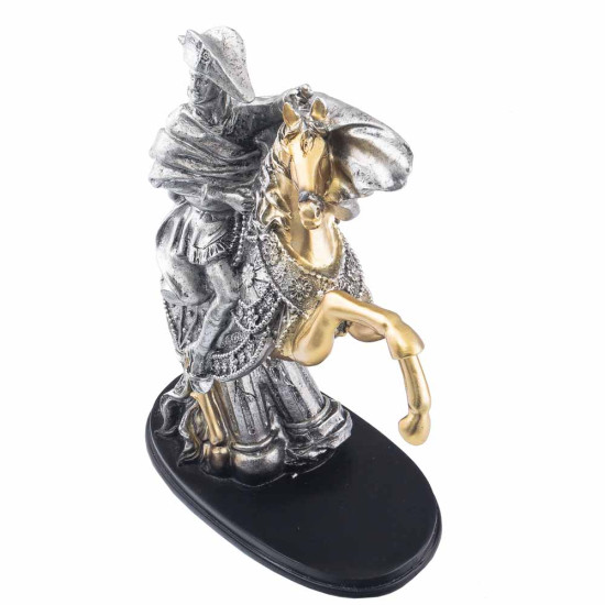 Подарунок "Наполеон на коні" (скульптура з позолоченими та посрібленими елементами)