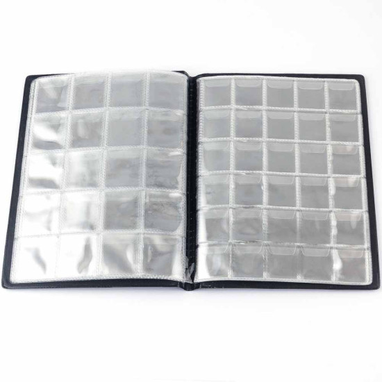 Альбом для монет з картиною рідкісніх монет на металі