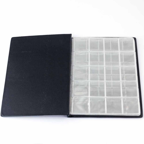 Альбом для монет з картиною рідкісніх монет на металі