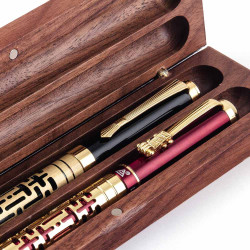 Подаруноковий набір ручок TENSO в дерев'яному футлярі