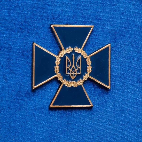 Сувенір "Пістолет ТТ та емблема СБУ"