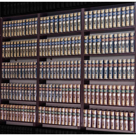 Подарункове видання "Бібліотека всесвітньої літератури" (БВЛ) в 200 томах.  (Шкіряні палітурки з посрібленими накладками)