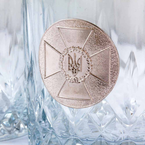  Подарунковий набір келихів Crystal Origin  "Служба безпеки України"