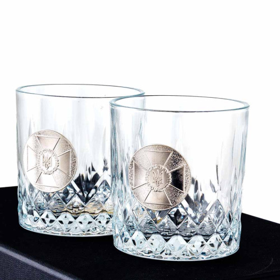  Подарунковий набір келихів Crystal Origin  "Служба безпеки України"