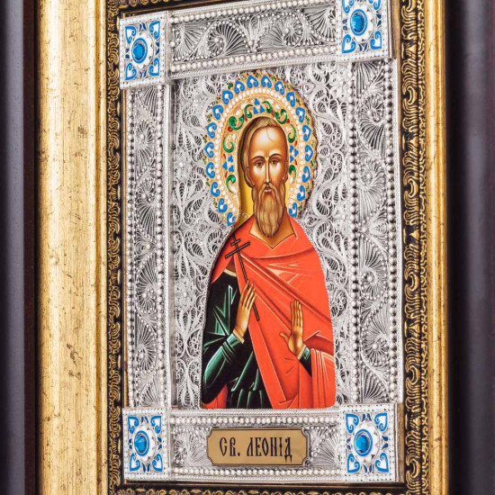  Ікона "Святий мученик Леонід Коринфський"