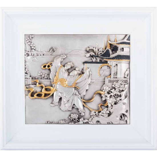 Подарунок "Вічне кохання". (Сріблення, позолота)