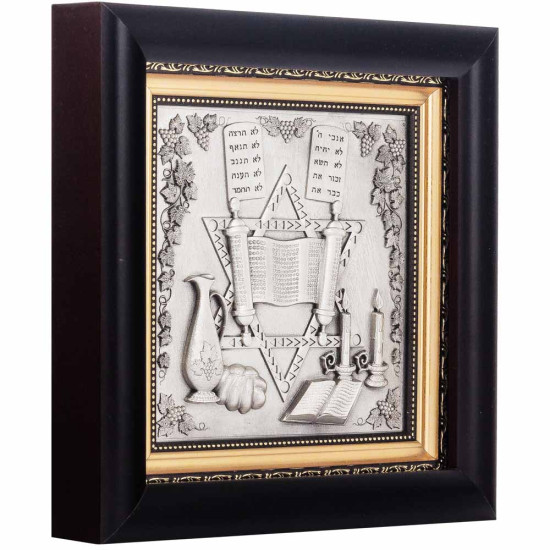 Картина "Винос Тори".  (Копія картини кінця XIX ст.) (Метал, сріблення)