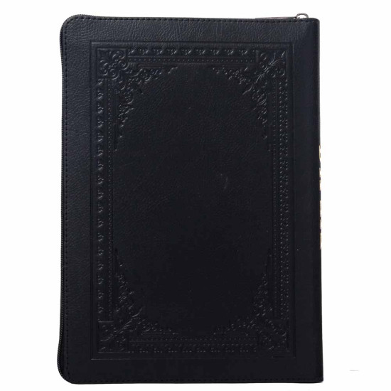 Подарункове видання "Біблія". Шкіряні палітурки з застібкою "блискавка"