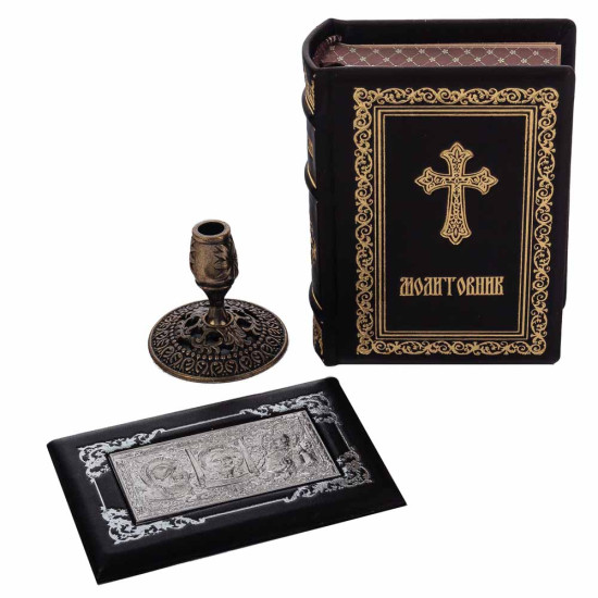 "Набір для Душі: Молитва і Світло" у футлярі з високоякісної деревини