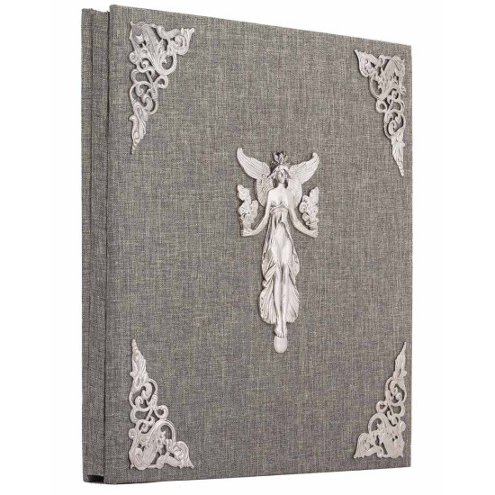 Альбом "Хранителька спогадів - квітуча Гармонія" з посрібленим ювелірним декором