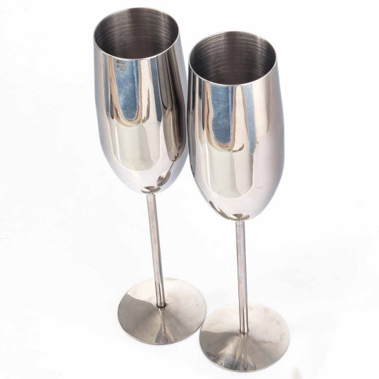 Подарунковий набір келихів для ігристого "Блиск миттєвостей на двох"