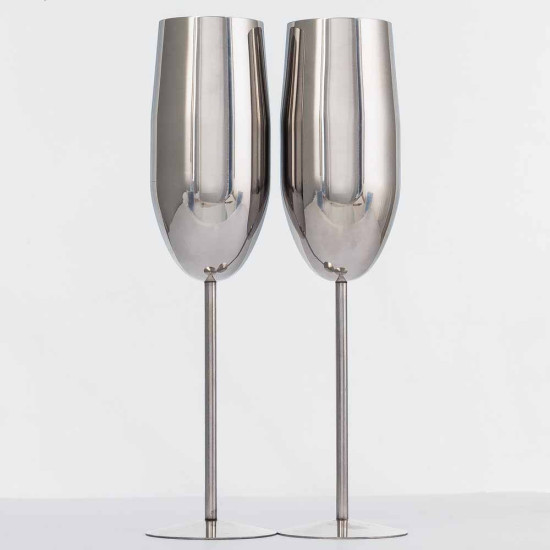 Подарунковий набір келихів для ігристого "Блиск миттєвостей на двох"