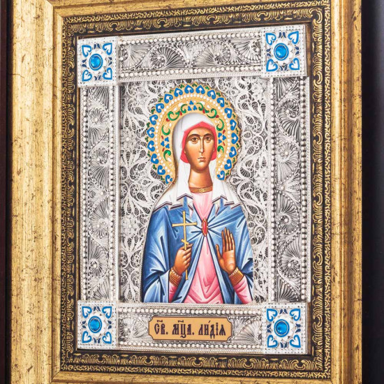Ікона "Свята мучениця Лідія Іллірійська"