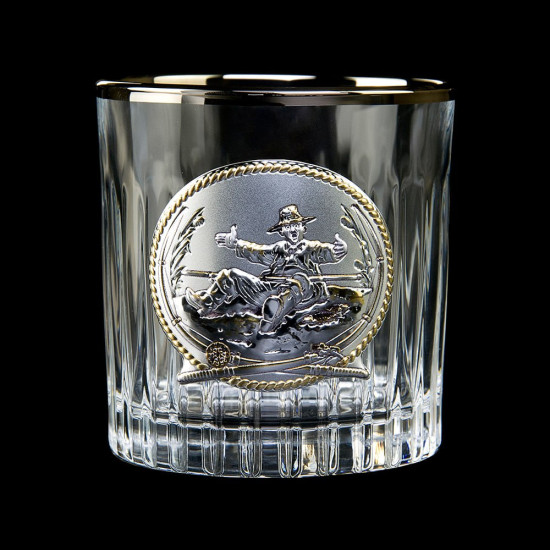 Набір "FISHMAN" на 7 предметів, сріблення, позолота